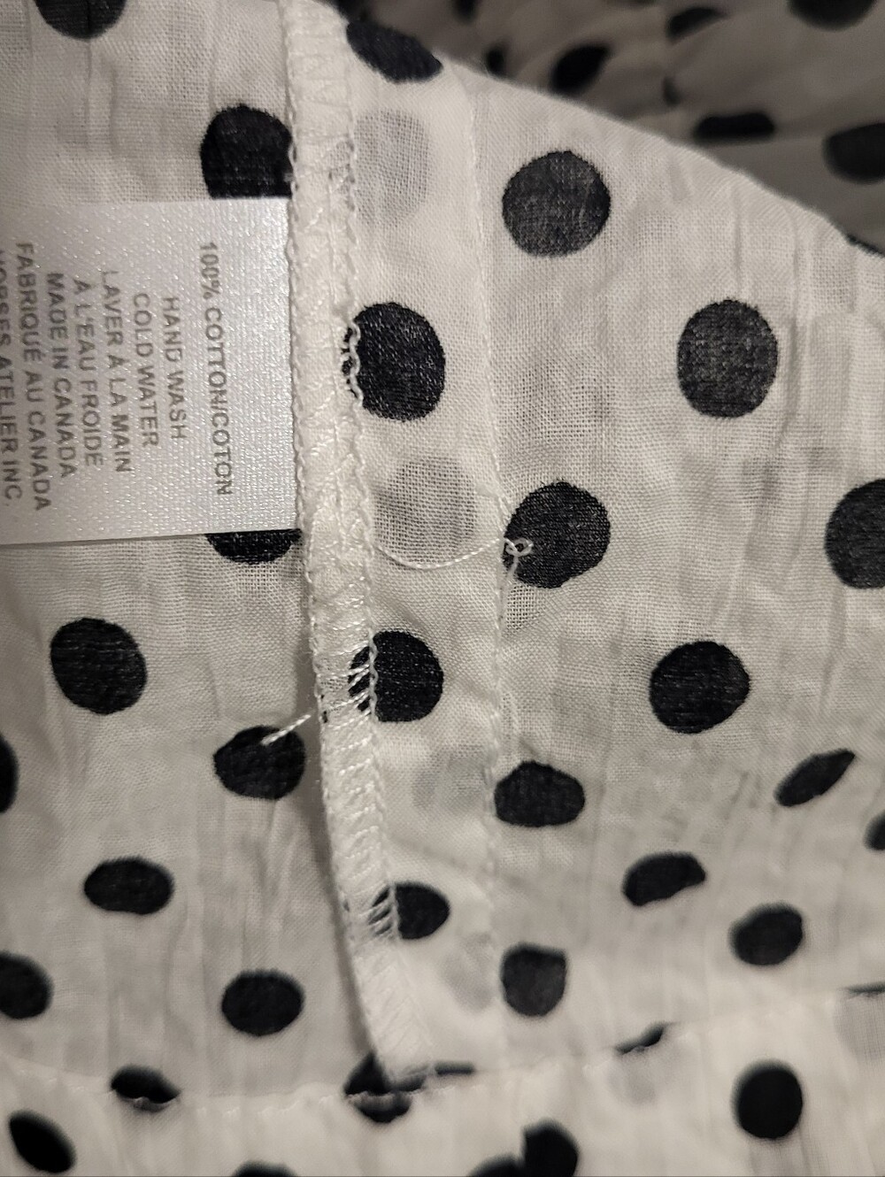 Horses Atelier Riviera Polka Dot Diana Blouse 4 - Picture 10 of 10